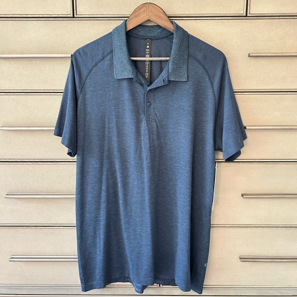 lululemon athletica Men’s Metal Vent Tech Polo 2.0 in Navy
